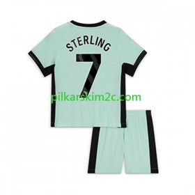 Koszulka Chelsea Raheem Sterling 7 Dziecięca Trzeciej 2023/24 Koszulki Piłkarskie